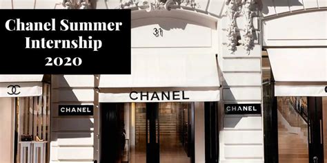 chanel supply chain internship|chanel summer internship.